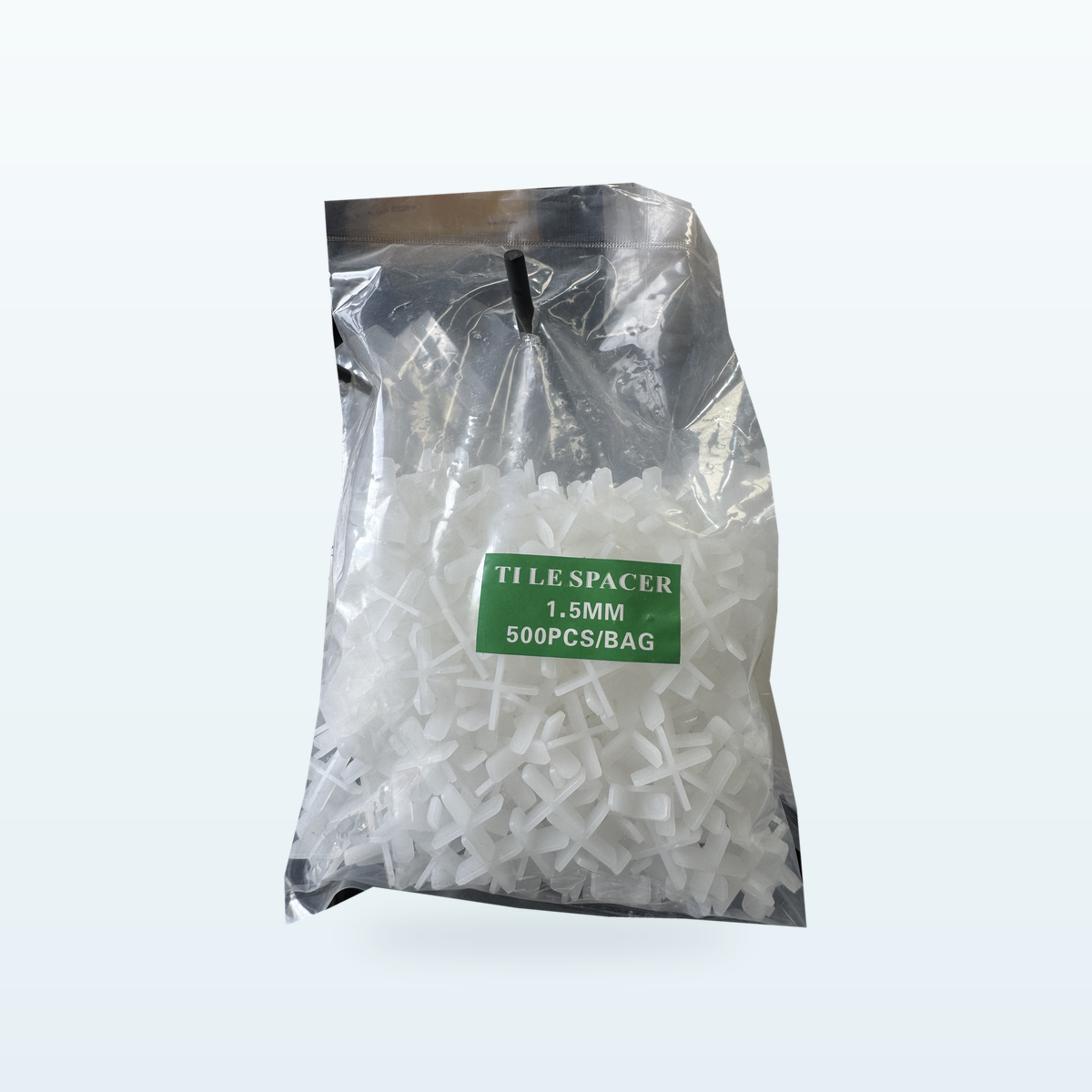 Cross tile spacers 1.5mm, 500-piece bag