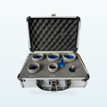gripmax diamond hole saw kit open