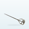 Tile adhesive mixing paddle