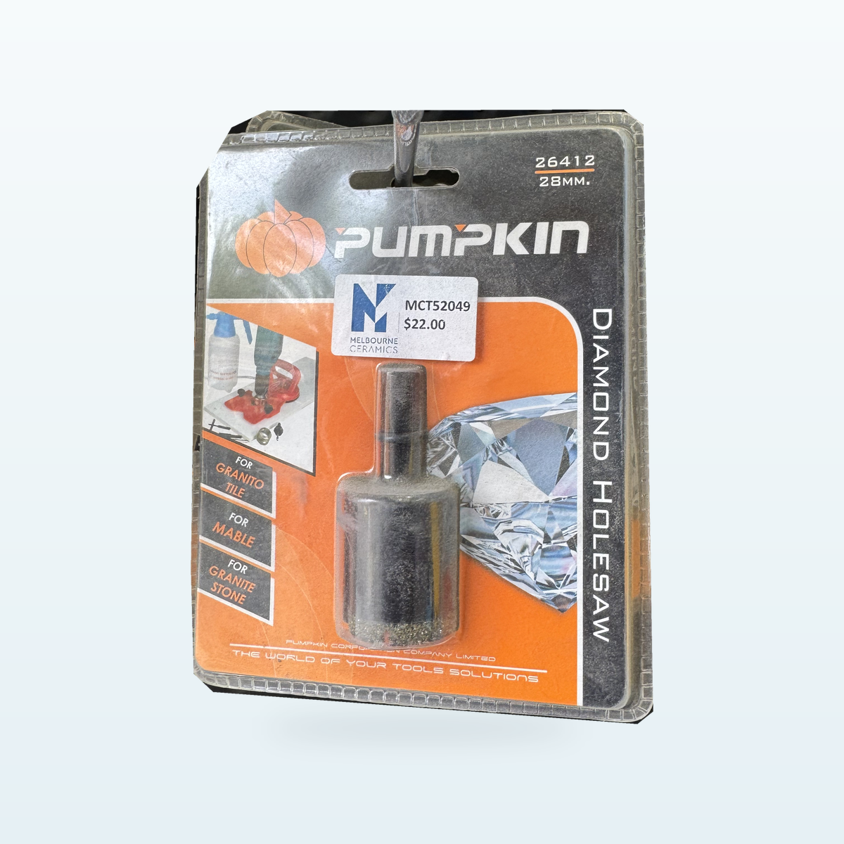 pumpkin diamond hole saw 28mm