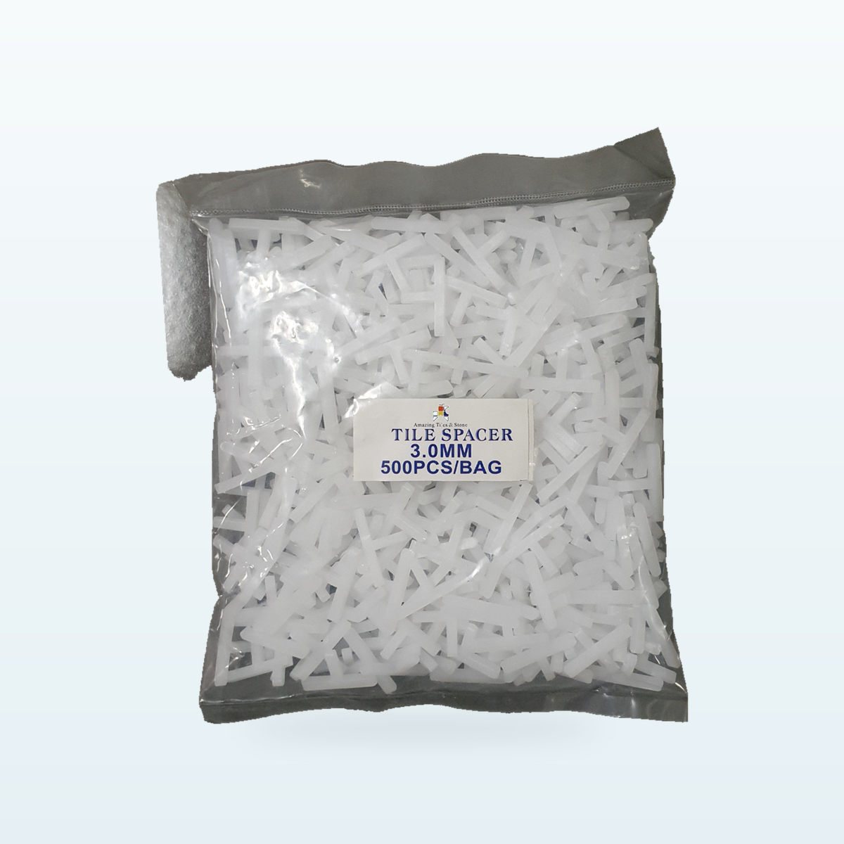 Cross tile spacers 3mm, 500-piece bag