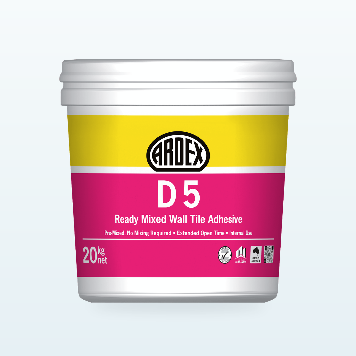 ARDEX D5 Ready Mixed Wall Tile Adhesive 20kg
