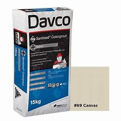 #69 CANVAS DAVCO GROUT 15kg