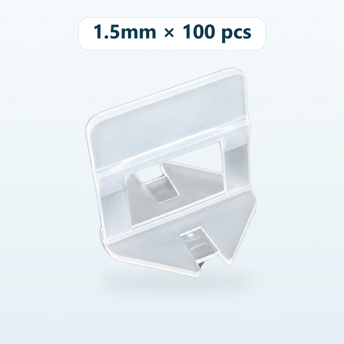 Gripmax tile levelling clips 1.5mm × 100 pcs