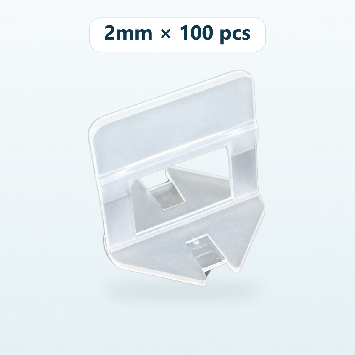 Gripmax tile levelling clips 2mm × 100 pcs