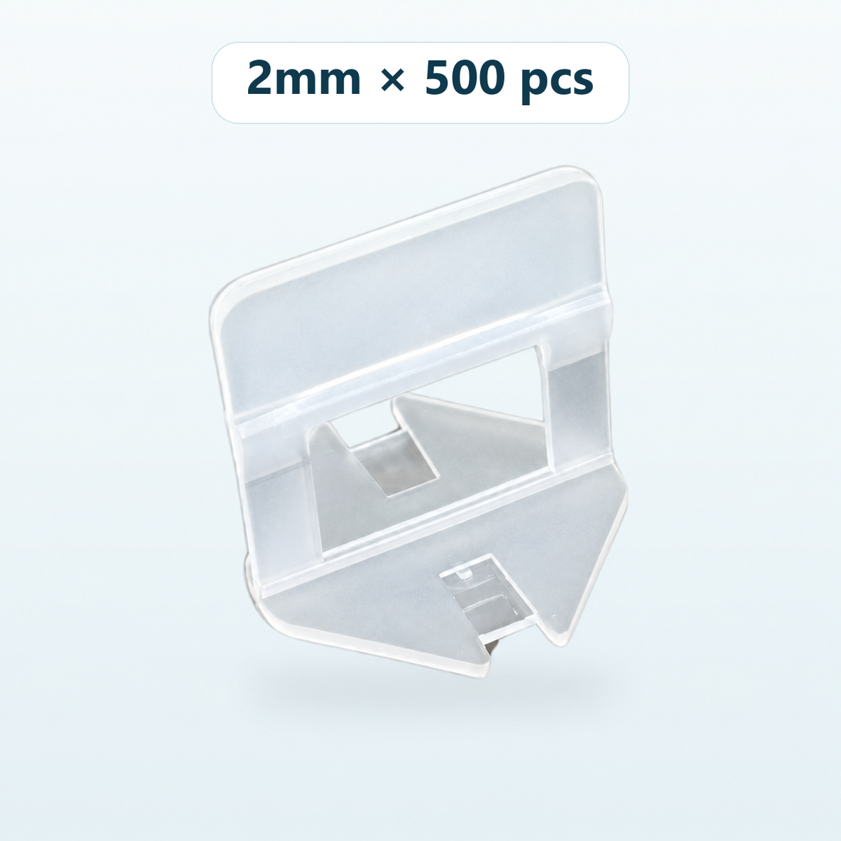 Gripmax tile levelling clips 2mm × 500 pcs