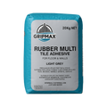 Gripmax Rubber Multi tile adhesive 20kg Light Grey bag
