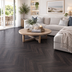Black Oak herringbone flooring — room inspiration 3