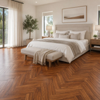 Red Oak herringbone flooring — room inspiration 4
