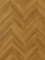Driftwood herringbone flooring — plank sample 2