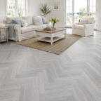 Grey Oak herringbone flooring — room inspiration 3
