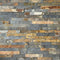 Stacked Stone Tiles 600mm x 150mm x 12-25mm - Rusty Slate $90.00/sqm 7 PACK