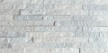 Stacked Stone Tiles 600mm x 150mm x 12-25mm - Snow White $90.00/sqm 7 PACK