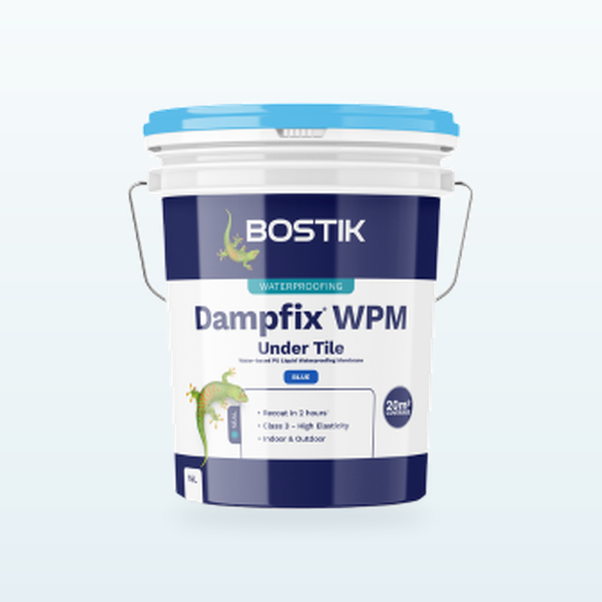 Bostik Dampfix WPM Under Tile Blue Waterproofing Membrane 15L
