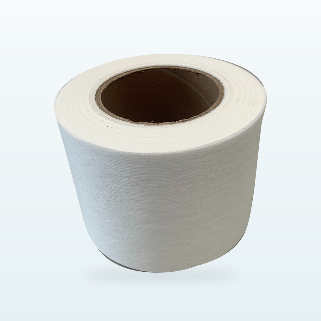 AquaBand white waterproofing fabric roll, 100mm x 50m, 40gsm