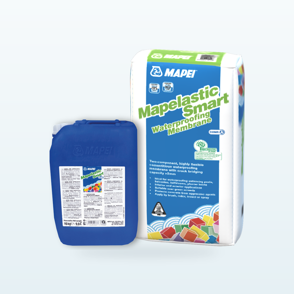 MAPEI Mapelastic Smart Waterproofing Components