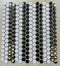 PENNY ROUND WHITE SILVER GLOSS