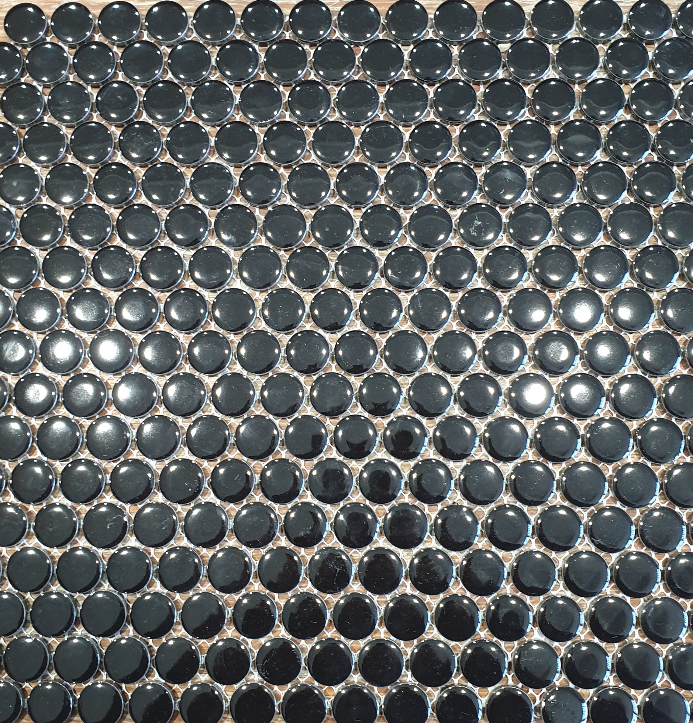 PENNY ROUND BLACK GLOSS