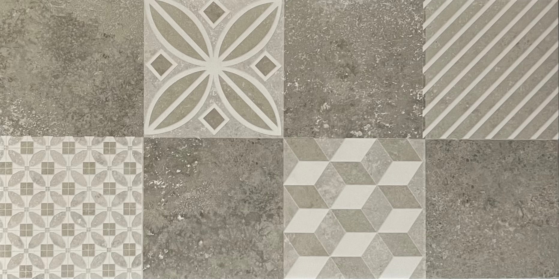 Different shapes wall tiles