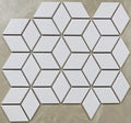 Cube White Satin